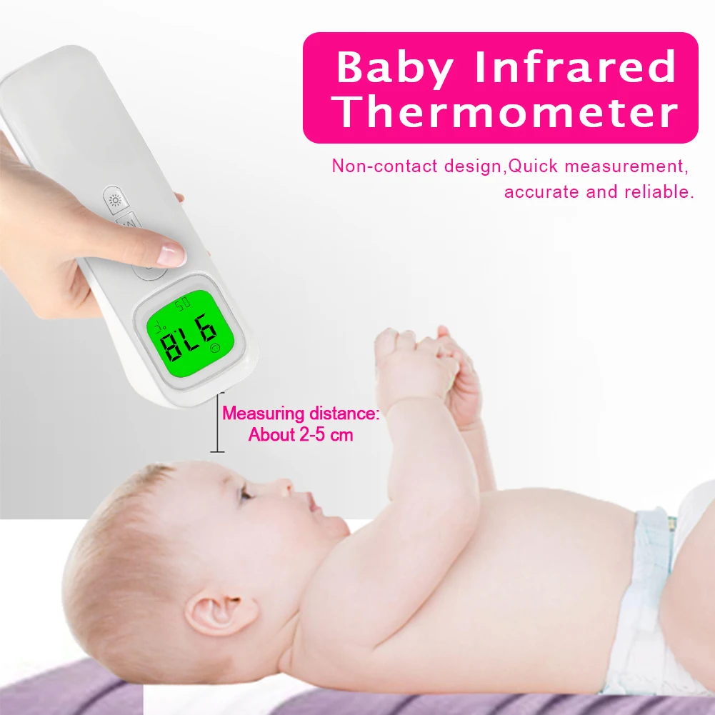 Handheld Adult Family Baby Infrared Thermometer Forehead Ear Home Non Battery Powered Measurement Accurate LCD Digital
Handheld Adult Family Baby Infrared Thermometer Forehead Ear Home Non Battery Powered Measurement Accurate LCD Digital