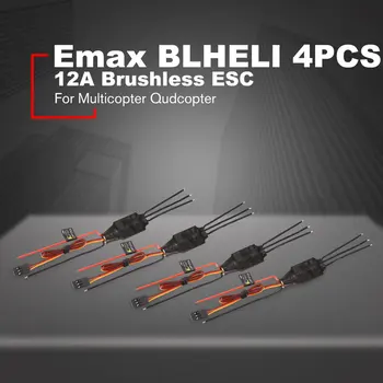 Hot Emax BLHELI Series 12A Brushless Speed Control ESC 2-4S Lipo BEC 1A/5V for Multicopter Qudcopter Airplane Drone Helicopter
Hot Emax BLHELI Series 12A Brushless Speed Control ESC 2-4S Lipo BEC 1A/5V for Multicopter Qudcopter Airplane Drone Helicopter