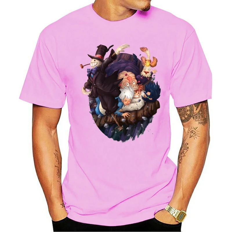 t shirt Howl'S Moving Castle Men'S Fashion With Tags Fashion Classic Style Tee Shirt
t shirt Howl'S Moving Castle Men'S Fashion With Tags Fashion Classic Style Tee Shirt