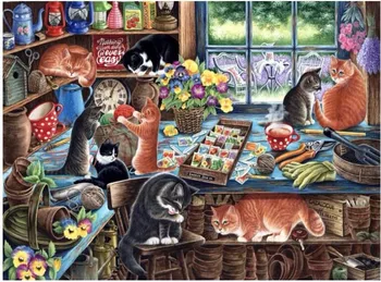 The Craft Shed cat Animal Embroidery Needlework Crafts14CT Counted Unprinted DIY Cross Stitch Kits Handmade Arts Wall Decor
The Craft Shed cat Animal Embroidery Needlework Crafts14CT Counted Unprinted DIY Cross Stitch Kits Handmade Arts Wall Decor