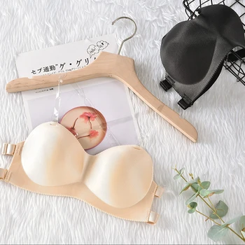 Sexy Bra Women Lingerie Seamless Invisible Bras 2020 Half Cup Bra Brassiere Strapless Push Up Bras Female Wire Free Underwears
Sexy Bra Women Lingerie Seamless Invisible Bras 2020 Half Cup Bra Brassiere Strapless Push Up Bras Female Wire Free Underwears