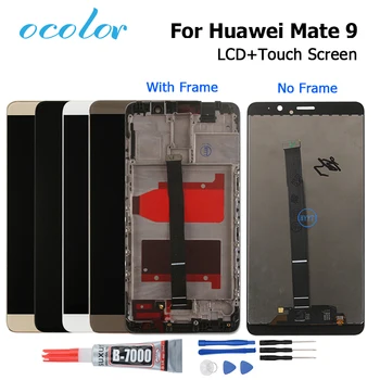 ocolor For Huawei Mate 9 LCD Display +Touch Screen With Frame Screen Digitizer Replacement+Tools+Glue For Huawei Mate 9
ocolor For Huawei Mate 9 LCD Display +Touch Screen With Frame Screen Digitizer Replacement+Tools+Glue For Huawei Mate 9