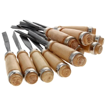 Utoolmart 12pcs/set Wood Carving Tools Kit 65 Manganese Cutter Knife Kit Hand Wood Carving Chisels For Woodworking DIY 1set
Utoolmart 12pcs/set Wood Carving Tools Kit 65 Manganese Cutter Knife Kit Hand Wood Carving Chisels For Woodworking DIY 1set
