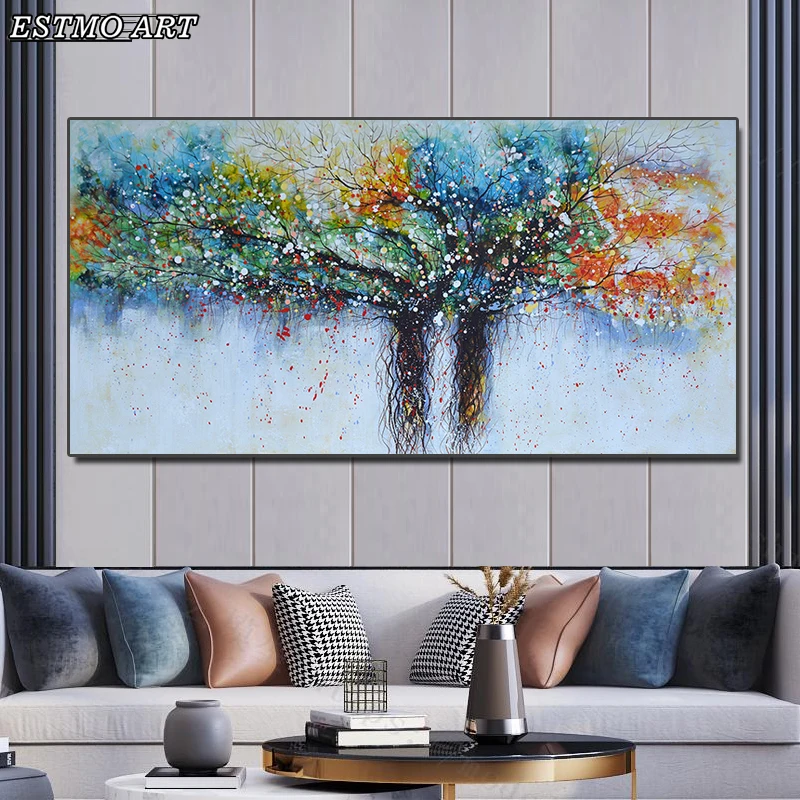 Canvas Painting Abstract Landscape Tree Plant Wall Art Posters and Prints Wall Pictures for Living Room Cuadros Decoracion Salon
Canvas Painting Abstract Landscape Tree Plant Wall Art Posters and Prints Wall Pictures for Living Room Cuadros Decoracion Salon