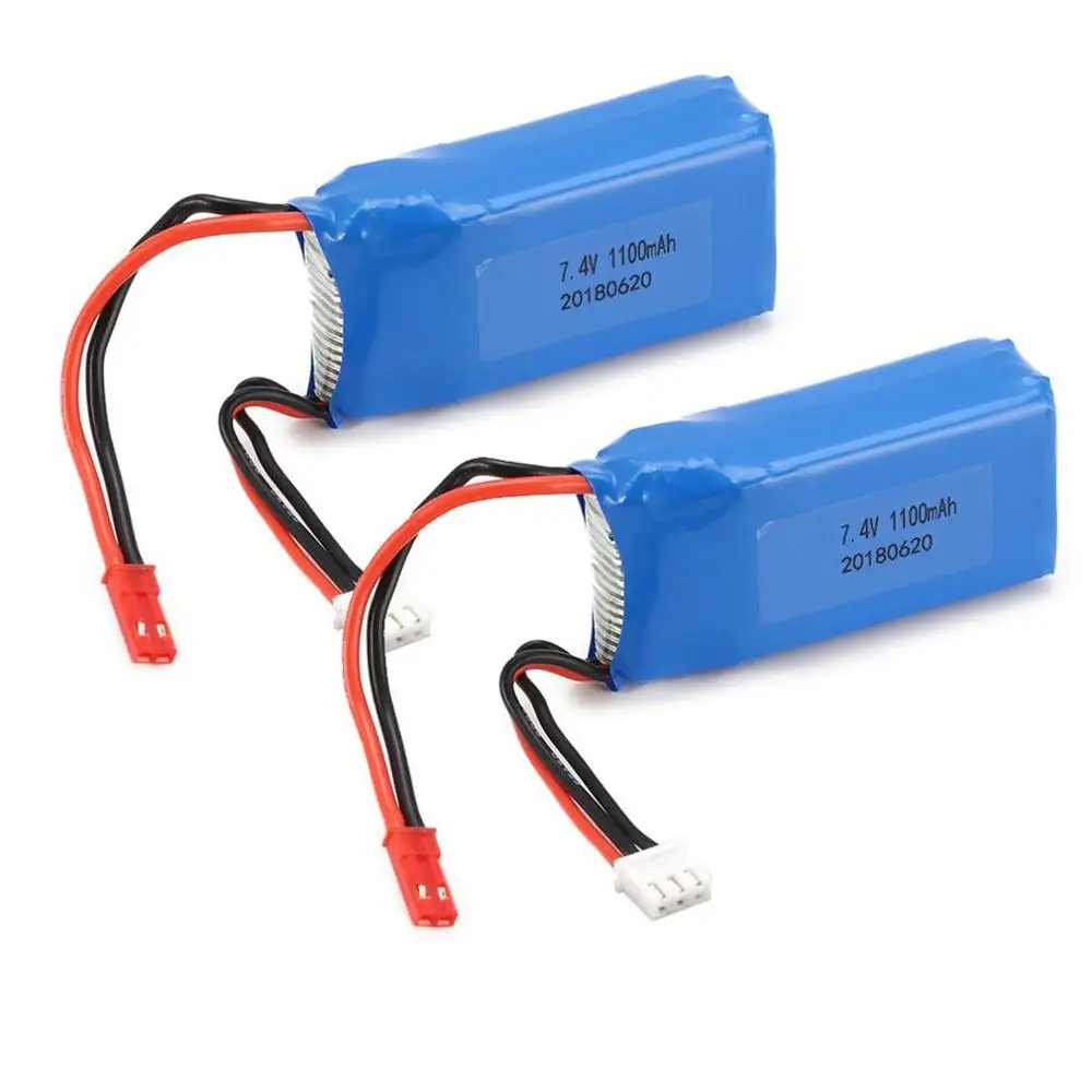 2PCS 1/18 RC Car 7.4V 1100mAh JST Plug LiPo Battery A949-27 for Wltoys Off-road Buggy A949 A959 A969 A979 K929 Spare Parts
2PCS 1/18 RC Car 7.4V 1100mAh JST Plug LiPo Battery A949-27 for Wltoys Off-road Buggy A949 A959 A969 A979 K929 Spare Parts
