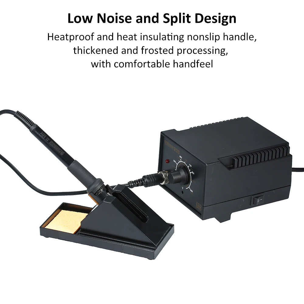 936 Anti-static Thermostat 110V/220V Electric Iron Soldering Welding Station Adjustable Rework Soldering Iron Station with Stand
936 Anti-static Thermostat 110V/220V Electric Iron Soldering Welding Station Adjustable Rework Soldering Iron Station with Stand