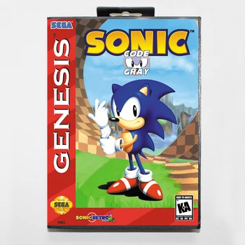 Sonic Code Gray 16bit MD Game Card For Sega Mega Drive/ Genesis with Retail Box
Sonic Code Gray 16bit MD Game Card For Sega Mega Drive/ Genesis with Retail Box