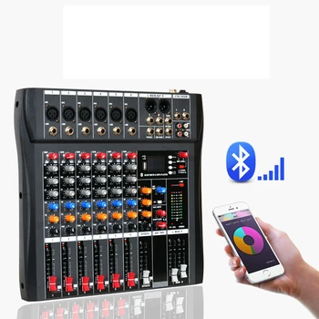 JAYETE 6 Channel Protable Sound Mixer Console USB Bluetooth Mini Audio Mixer Console For DJ PC Recording
JAYETE 6 Channel Protable Sound Mixer Console USB Bluetooth Mini Audio Mixer Console For DJ PC Recording