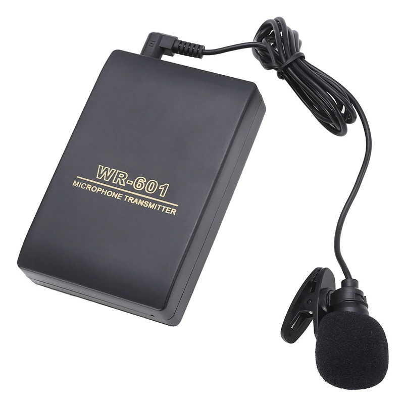 Mayitr WR601 Mini Wireless FM Transmitter Receiver Lapel Clip Mic System 3.5mm Stereo Clip-on Microphone
Mayitr WR601 Mini Wireless FM Transmitter Receiver Lapel Clip Mic System 3.5mm Stereo Clip-on Microphone