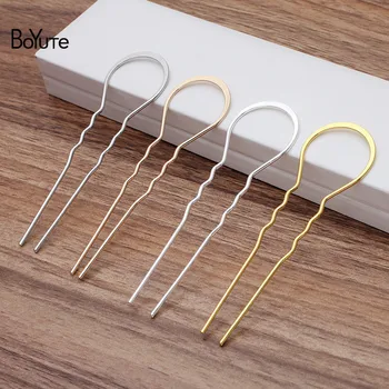 BoYuTe (50 Pieces/Lot) 104*30*2MM Metal Iron Flattened U Shape Big Wave Hair Fork Hairpin Diy Handmade Hair Accessories
BoYuTe (50 Pieces/Lot) 104*30*2MM Metal Iron Flattened U Shape Big Wave Hair Fork Hairpin Diy Handmade Hair Accessories