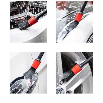 New Arrival High Quality 5Pcs/Set Car Detailing Brushes Vehicle Interior Exterior Wheel Cleaning Washing
New Arrival High Quality 5Pcs/Set Car Detailing Brushes Vehicle Interior Exterior Wheel Cleaning Washing