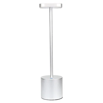 New Smart Table Lamp USB Metal Charging Desk Lamp Eye Protection Student Bedroom LED Waterproof Table Lamp Silver
New Smart Table Lamp USB Metal Charging Desk Lamp Eye Protection Student Bedroom LED Waterproof Table Lamp Silver