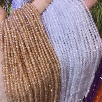 Small Faceted Beads Natural Zircon Stone 2 3 4mm Loose Beads for Jewelry Making Bracelet DIY Necklace Accessories Wholesale
Small Faceted Beads Natural Zircon Stone 2 3 4mm Loose Beads for Jewelry Making Bracelet DIY Necklace Accessories Wholesale