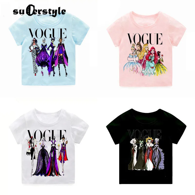 VOGUE Princess Print Girls T Shirt Cartoon Funny Casual Kids Clothes Summer Pink Baby T-shirt Fashion Camiseta Princesas,dHKP314
VOGUE Princess Print Girls T Shirt Cartoon Funny Casual Kids Clothes Summer Pink Baby T-shirt Fashion Camiseta Princesas,dHKP314