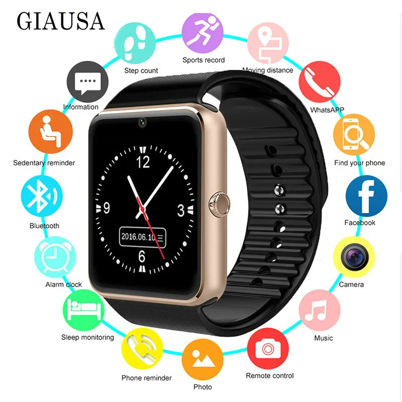 Smart Watch GT08 Children Men Women Kids Watch Phone SIM Card Camera Clock Bluetooth Smartwatch gt 08 Connect Android IOS PK Q18
Smart Watch GT08 Children Men Women Kids Watch Phone SIM Card Camera Clock Bluetooth Smartwatch gt 08 Connect Android IOS PK Q18