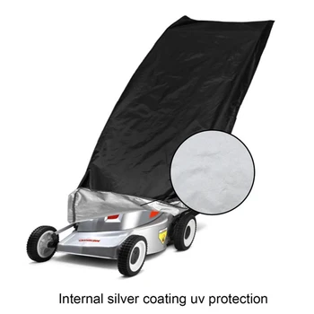 Lawn Mower Cover Oxford Cloth Waterproof Rainproof Dustproof And Snowproof Black 190T Silver Coated Fabric
Lawn Mower Cover Oxford Cloth Waterproof Rainproof Dustproof And Snowproof Black 190T Silver Coated Fabric