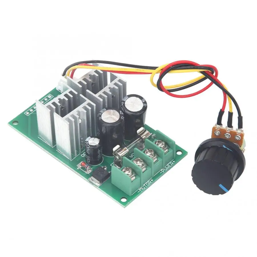 PWM DC Motor Speed Controller Support PLC Analog High Quality Motor Speed Regulator Governor with Knob DC6-60V 20A
PWM DC Motor Speed Controller Support PLC Analog High Quality Motor Speed Regulator Governor with Knob DC6-60V 20A