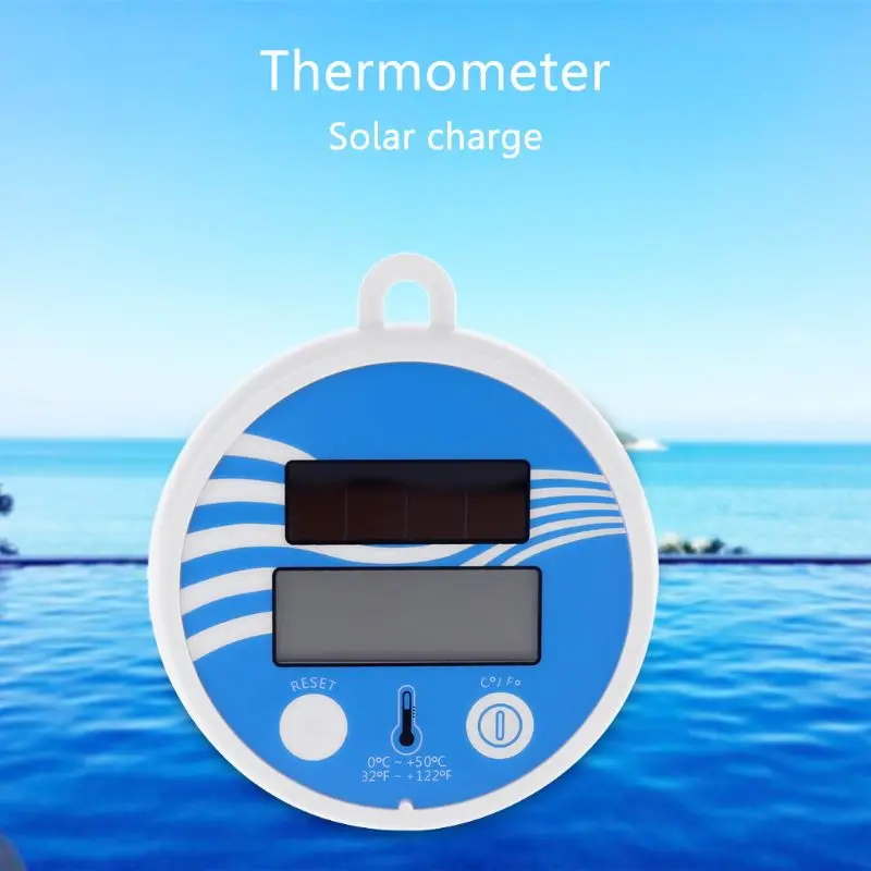 Pool Spa Digital Floating Waterproof Solar Thermometer with Fahrenheit & Celsius X4YD
Pool Spa Digital Floating Waterproof Solar Thermometer with Fahrenheit & Celsius X4YD