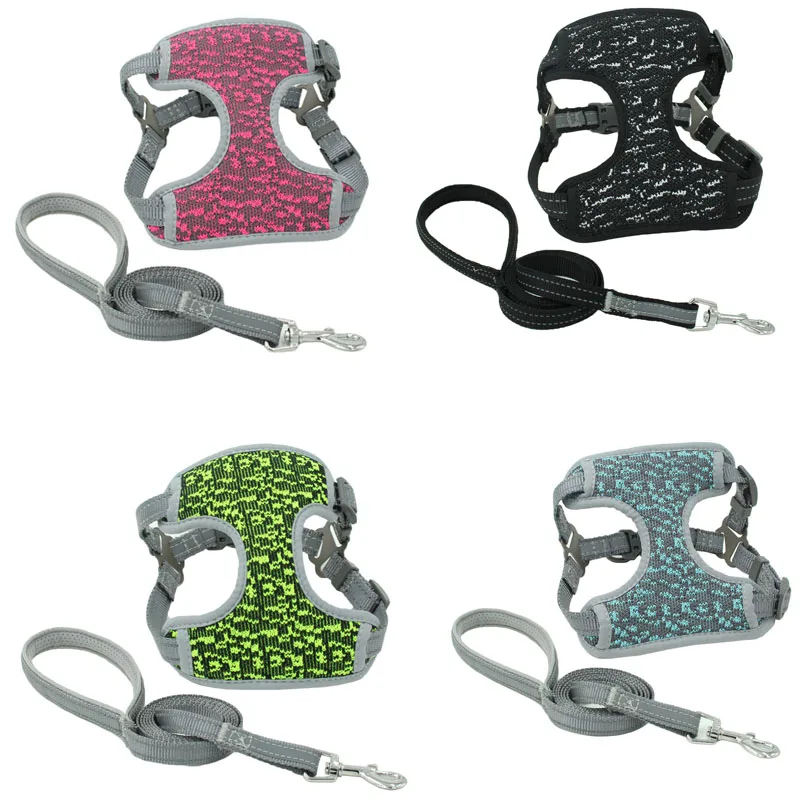 Mesh Tactical Dog Harness Adjustable Pet Harness Reflective Leash Set Harnesses Vest Easy Control for Large Dogs Labrador#268456
Mesh Tactical Dog Harness Adjustable Pet Harness Reflective Leash Set Harnesses Vest Easy Control for Large Dogs Labrador#268456
