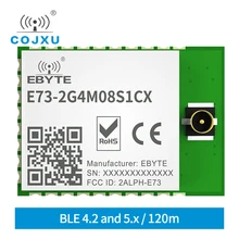 BLE 4.2/5.0 2.4GHz nRF52840 Bluetooth Module RF Transceiver SoC IPEX Antenna Cojxu E73-2G4M08S1CX 8dbm Transmitter Receiver
BLE 4.2/5.0 2.4GHz nRF52840 Bluetooth Module RF Transceiver SoC IPEX Antenna Cojxu E73-2G4M08S1CX 8dbm Transmitter Receiver