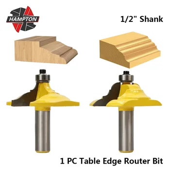 Hampton 1pc 1/2" Shank Classical Ogee Table Edge Router Bit French Baroque Molding Router Bit For Wood Tenon Cutter
Hampton 1pc 1/2" Shank Classical Ogee Table Edge Router Bit French Baroque Molding Router Bit For Wood Tenon Cutter