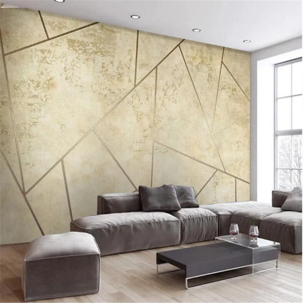 Milofi custom 3D wall paper modern minimalist nostalgic European abstract geometric TV background wall painting
Milofi custom 3D wall paper modern minimalist nostalgic European abstract geometric TV background wall painting