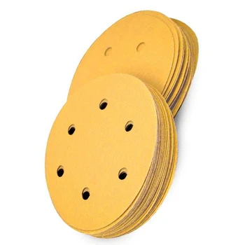 100pcs 6inches1 50mm 6 Holes Alumina Particles Hook Loop Sandpapers 240 Grit Sanding Papers Abrasive Tools
100pcs 6inches1 50mm 6 Holes Alumina Particles Hook Loop Sandpapers 240 Grit Sanding Papers Abrasive Tools
