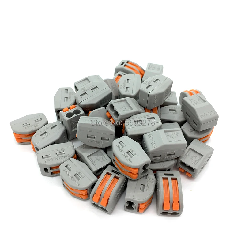 100PCS/LOT Free Shipping 222-412 Universal Cable wire Connectors Fast Home Compact wire Connection push in Wiring Terminal Block
100PCS/LOT Free Shipping 222-412 Universal Cable wire Connectors Fast Home Compact wire Connection push in Wiring Terminal Block