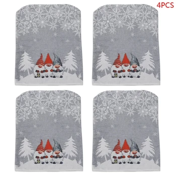 4pcs Christmas Dining Chair Slipcovers Back Cover Gnome Swedish Tomte Decoration Q6PE
4pcs Christmas Dining Chair Slipcovers Back Cover Gnome Swedish Tomte Decoration Q6PE