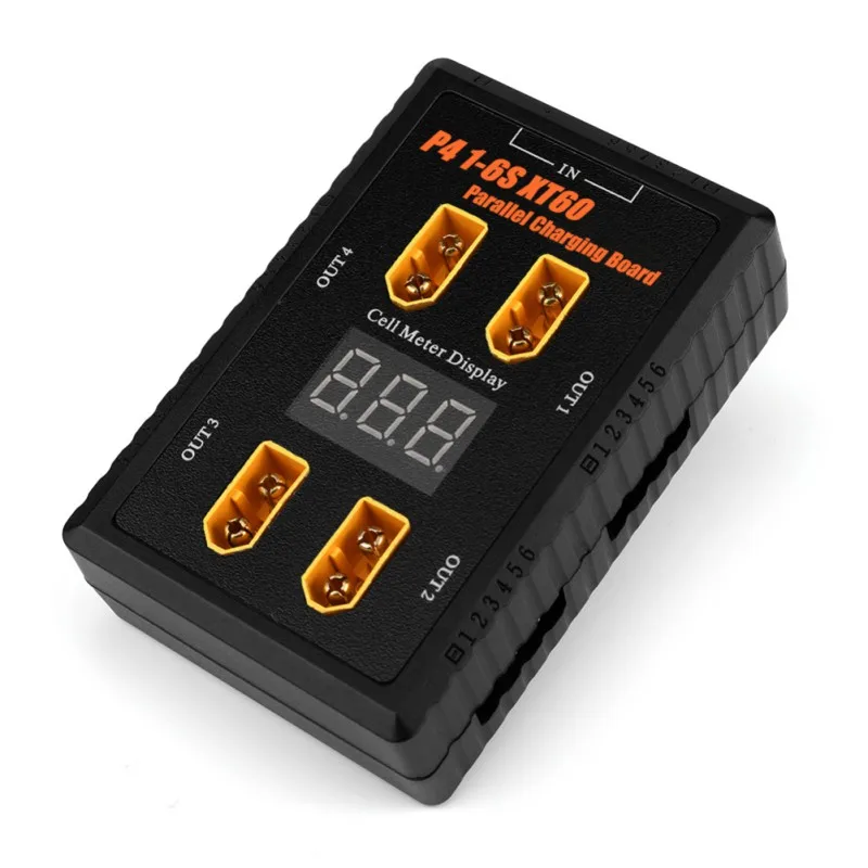 P4 1-6S XT60 Parallel Charging Board 40A Input Li-ion Battery Charger Balance Converter Board new
P4 1-6S XT60 Parallel Charging Board 40A Input Li-ion Battery Charger Balance Converter Board new