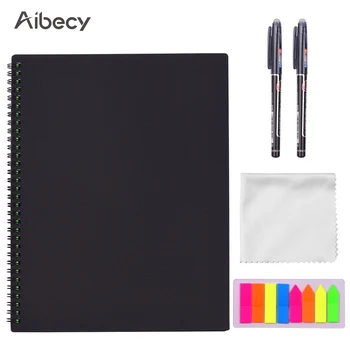 Erasable Reusable Smart Notebook Hardcover Writing Note Book Journal Wet Hot Erase A4 Size 20 Sheet with Erasable Pen&Sticker
Erasable Reusable Smart Notebook Hardcover Writing Note Book Journal Wet Hot Erase A4 Size 20 Sheet with Erasable Pen&Sticker