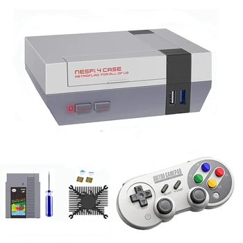 Retroflag Raspberry Pi 4 Case NESPi 4 CASE for Raspberry Pi 4 Model B With 8BitDo Bluetooth Gamepad Controller SF30 PRO Control
Retroflag Raspberry Pi 4 Case NESPi 4 CASE for Raspberry Pi 4 Model B With 8BitDo Bluetooth Gamepad Controller SF30 PRO Control