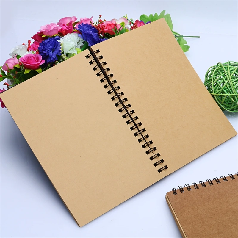 Reeves Retro Spiral Bound Coil Sketch Book Blank Notebook Kraft Sketching Paper AXYF
Reeves Retro Spiral Bound Coil Sketch Book Blank Notebook Kraft Sketching Paper AXYF