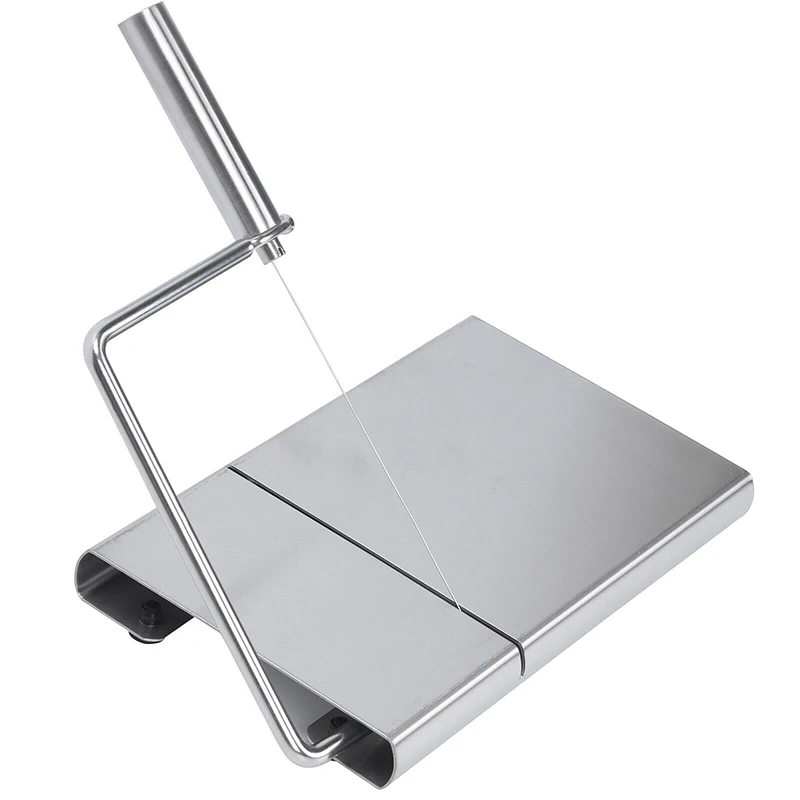 Cheese Slicer Cutting Serving Board for Hard Semi Hard Cheese Butter with Stainless Steel Cutting Wire Replacement
Cheese Slicer Cutting Serving Board for Hard Semi Hard Cheese Butter with Stainless Steel Cutting Wire Replacement