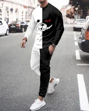 2022 New Summer Sportswear Tracksuit Men T Shirt Set Long-sleeved Fashion Streetwear Hip Hop Male Clothing Leisure Two Piece Set
2022 New Summer Sportswear Tracksuit Men T Shirt Set Long-sleeved Fashion Streetwear Hip Hop Male Clothing Leisure Two Piece Set