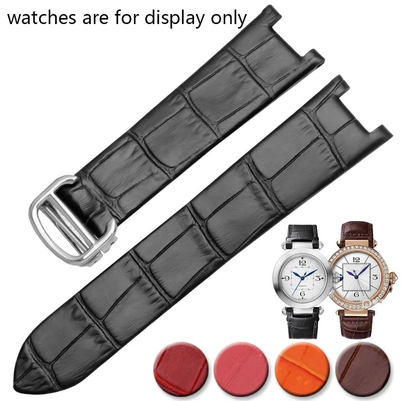 Ремешок для часов из натуральной кожи, сменный Браслет с вогнутым интерфейсом для Pasha, аксессуары для мужских и женских часов, черный, красный, коричневый
Ремешок для часов из натуральной кожи, сменный Браслет с вогнутым интерфейсом для Pasha, аксессуары для мужских и женских часов, черный, красный, коричневый