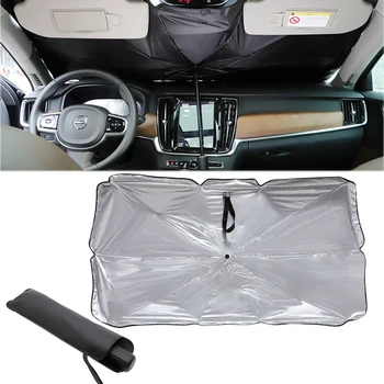 120cm 135cm Foldable Car Sunshade Umbrella UV Windshield Cover Heat Insulation Sun Blind Auto Protection Accessories Universal
120cm 135cm Foldable Car Sunshade Umbrella UV Windshield Cover Heat Insulation Sun Blind Auto Protection Accessories Universal