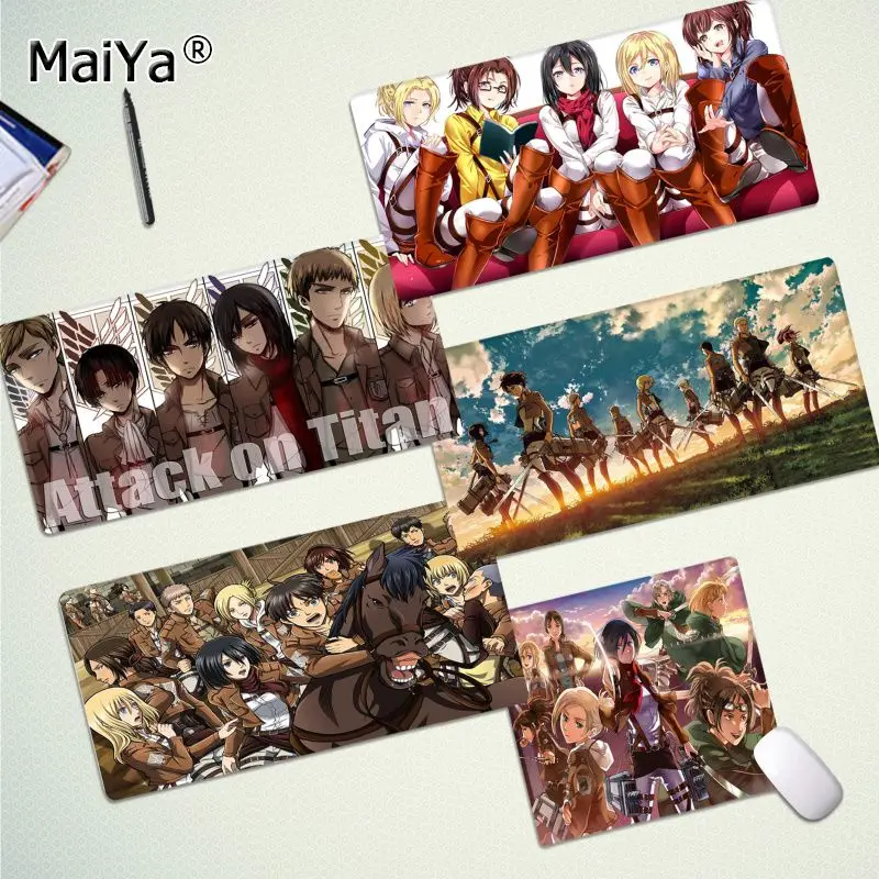 Maiya Cool New Attack on Titan Anime Large Mouse pad PC Computer mat Free Shipping Large Mouse Pad Keyboards Mat
Maiya Cool New Attack on Titan Anime Large Mouse pad PC Computer mat Free Shipping Large Mouse Pad Keyboards Mat