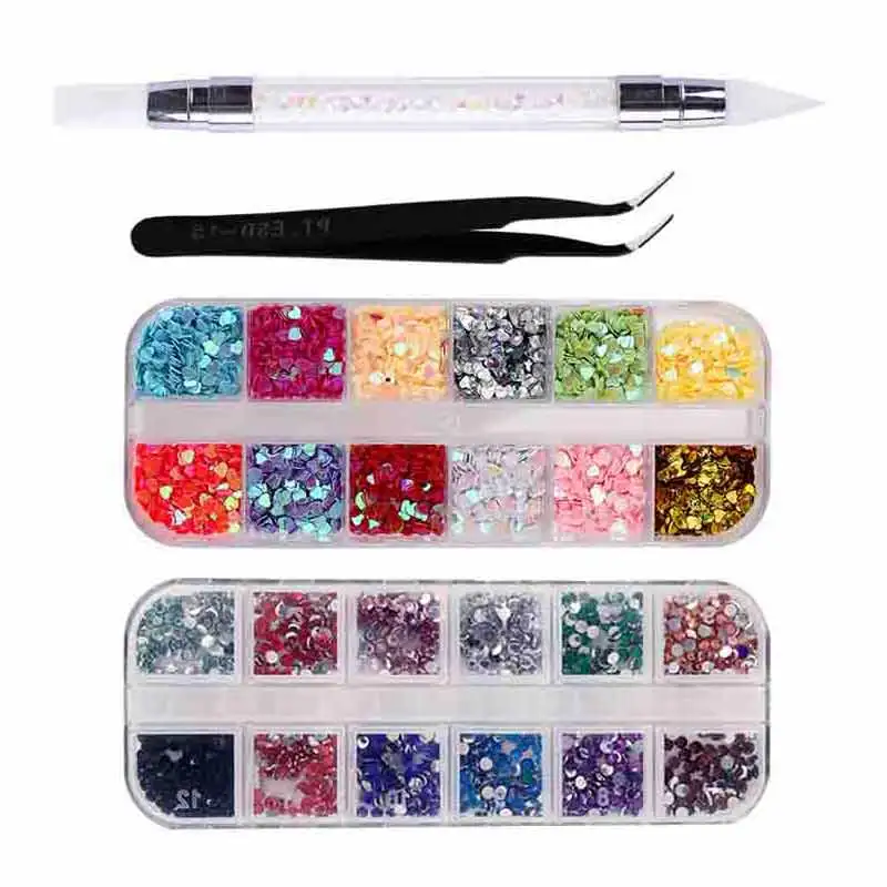 Mixed multi-color manicure tool nail polish gold glitter sequin pearlescent pastel powder charm nail art decoration 
Mixed multi-color manicure tool nail polish gold glitter sequin pearlescent pastel powder charm nail art decoration