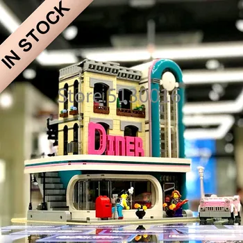 10260 IN STOCK Creator Downtown Diners 15037 2480Pcs Street View Model Building Blocks Bricks 15001 15001 15042 10270 15002 Toy
10260 IN STOCK Creator Downtown Diners 15037 2480Pcs Street View Model Building Blocks Bricks 15001 15001 15042 10270 15002 Toy