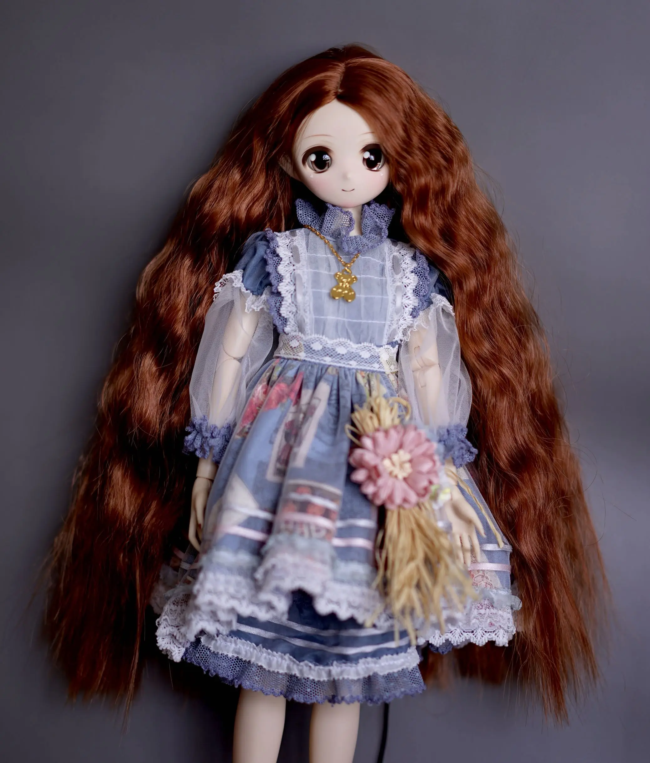 New 1/3 1/4 1/6 1/8 Bjd SD DD Wig Long Wavy Hair High Temperature Wire BJD Wig For BJD Doll Multi-color optional
New 1/3 1/4 1/6 1/8 Bjd SD DD Wig Long Wavy Hair High Temperature Wire BJD Wig For BJD Doll Multi-color optional