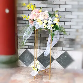 tall flower vine rack artificial flowers backdrop metal stand wedding ceremony party stage table centerpiece walkway road lead 
tall flower vine rack artificial flowers backdrop metal stand wedding ceremony party stage table centerpiece walkway road lead