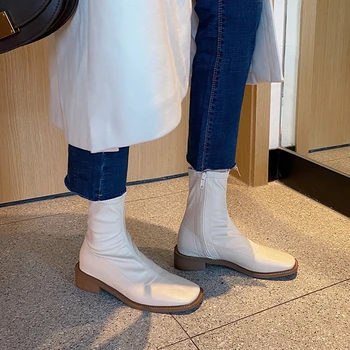 Boots Women Elegant High Quality Leather Handmade Ladies Boot Thick Heels Chelsea Boots Women Boots
Boots Women Elegant High Quality Leather Handmade Ladies Boot Thick Heels Chelsea Boots Women Boots