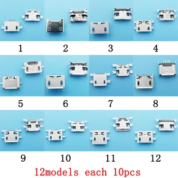 12 Models Micro USB Charging Port Connector Mobile Phone Accessories Socket Female Jack For Huawei Vivo Samsung etc Phone Tablet
12 Models Micro USB Charging Port Connector Mobile Phone Accessories Socket Female Jack For Huawei Vivo Samsung etc Phone Tablet