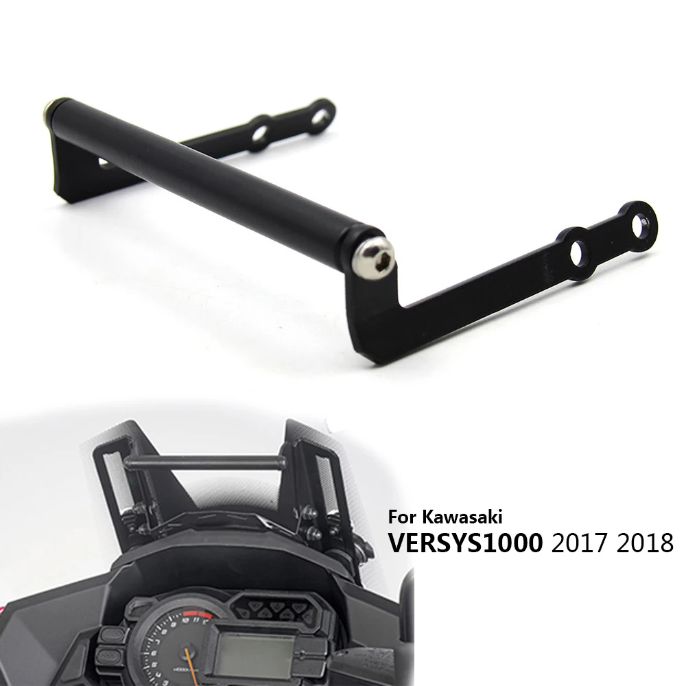 Для Kawasaki Versys 1000 VERSYS1000 2017 2018 мотоцикл 12 мм Мобильный телефон gps навигация скобы для