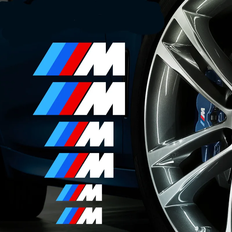 Наклейка на тормозной суппорт автомобиля наклейка для BMW M Series X3 X4 M3 M5 e46 e90 e60 Z4 X2 X5 X6