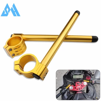 Motorcycle Universal 7/8 Inch Handlebar Adjustable CNC Gold Stainless Steel Clip On 37mm Fork Tube For Handle Bar Cafe Racer
Motorcycle Universal 7/8 Inch Handlebar Adjustable CNC Gold Stainless Steel Clip On 37mm Fork Tube For Handle Bar Cafe Racer