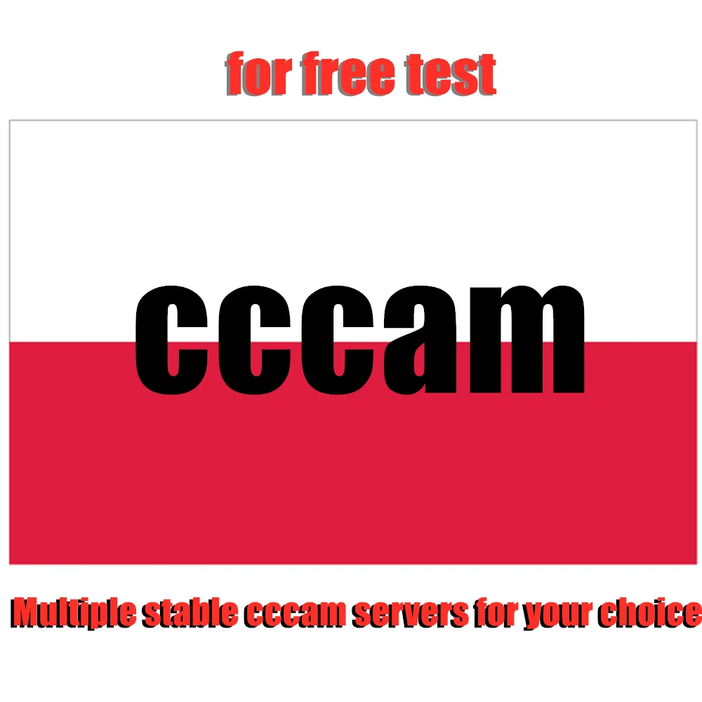 Europe Poland Cccam 7 lines for 1 Year Poland 7lines for DVB S2 HD Freesat V7 HD V8 Nova V9 Super TV BOX 1 year CCCam Service
Europe Poland Cccam 7 lines for 1 Year Poland 7lines for DVB S2 HD Freesat V7 HD V8 Nova V9 Super TV BOX 1 year CCCam Service