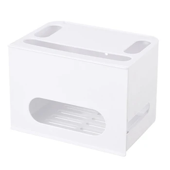 Double Layers Drawer Type Wifi Router Storage Box Wire Board Storage Protection Shell Cable Organization White
Double Layers Drawer Type Wifi Router Storage Box Wire Board Storage Protection Shell Cable Organization White