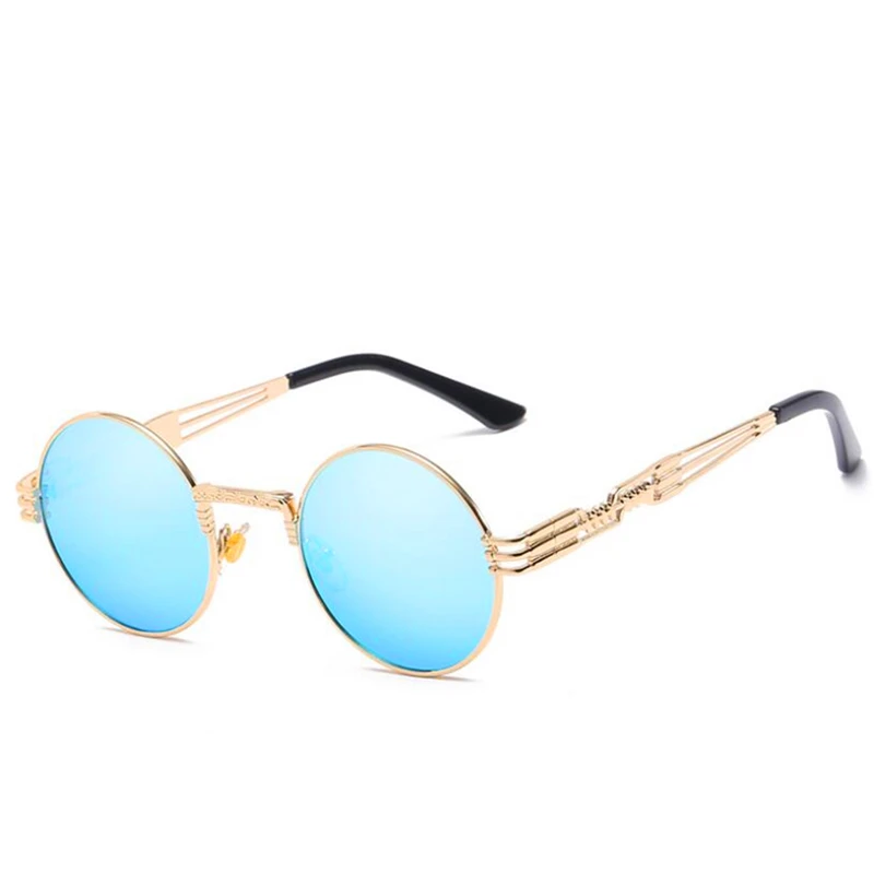 Fashion Vintage Metal Round SteamPunk Style Polarized Sunglasses Cool Spring Leg Design Sun Glasses Oculos De Sol
Fashion Vintage Metal Round SteamPunk Style Polarized Sunglasses Cool Spring Leg Design Sun Glasses Oculos De Sol